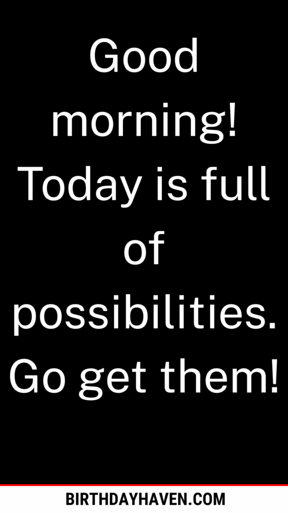 Good Morning Wishes