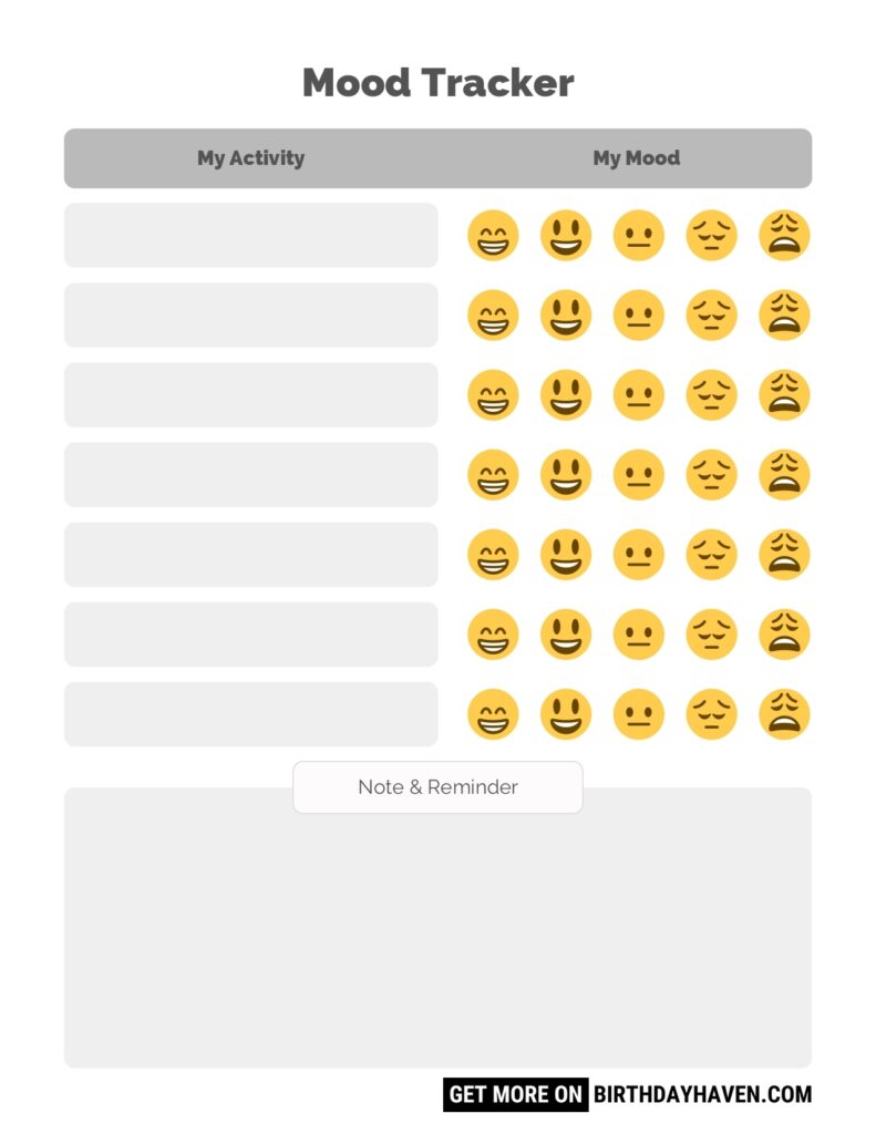 MOOD TRACKER