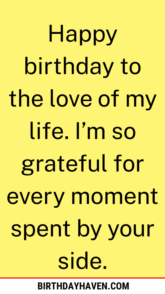 birthday wishes for husband