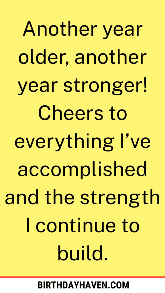 birthday wishes for myself