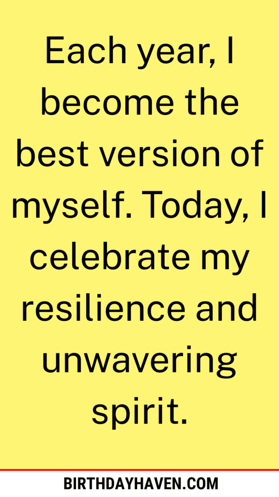 blessing birthday wishes for myself