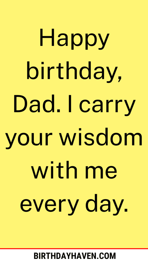 happy birthday in heaven daddy