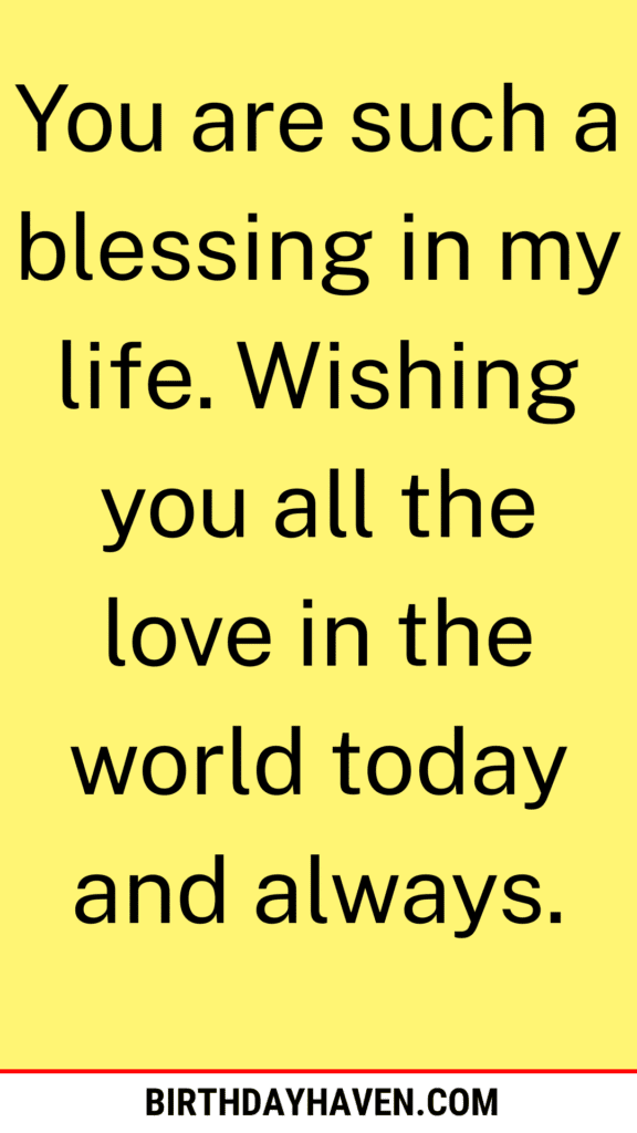 sweet and short birthday wishes