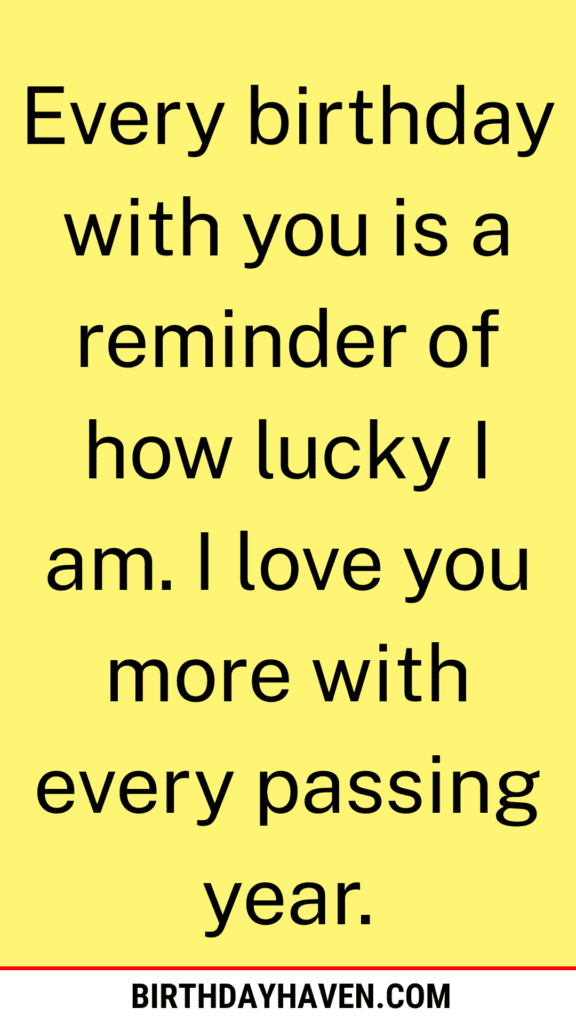 unique birthday wishes for husband