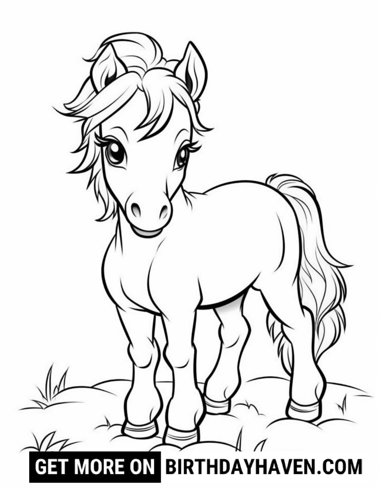 Free Cute Animal Coloring Pages To Print And Color BirthdayHaven