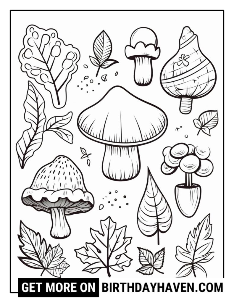 Autumn Coloring Pages 21