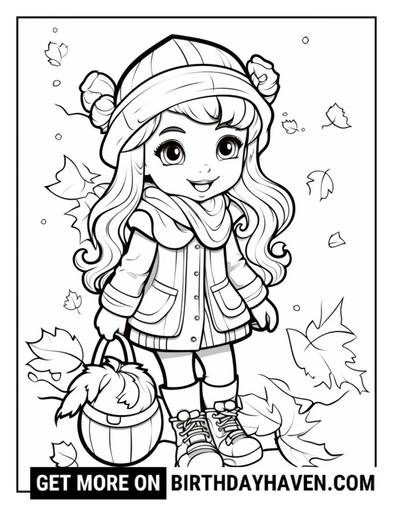 Autumn Coloring Pages 22