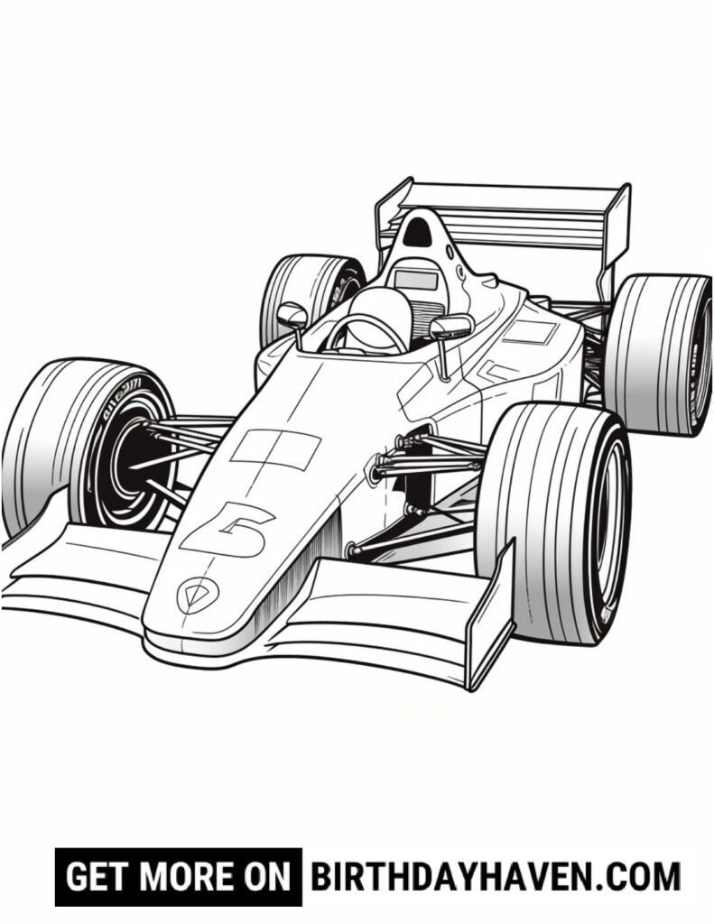 Car coloring pages 4