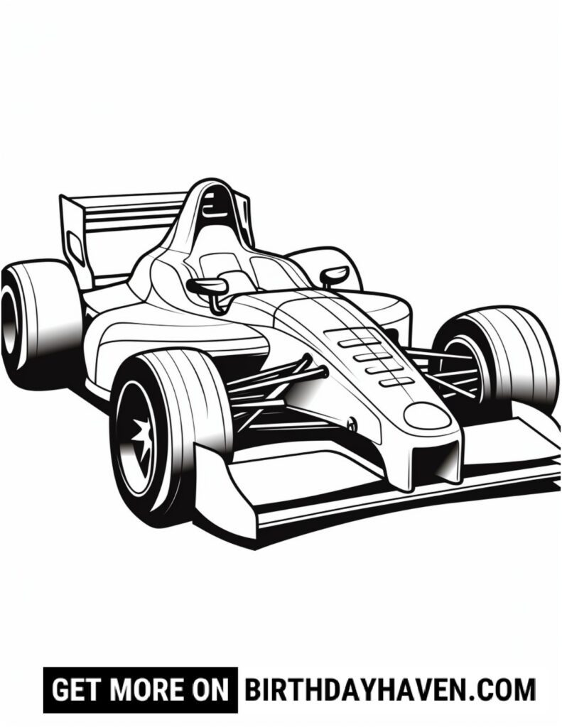 Car coloring pages 7