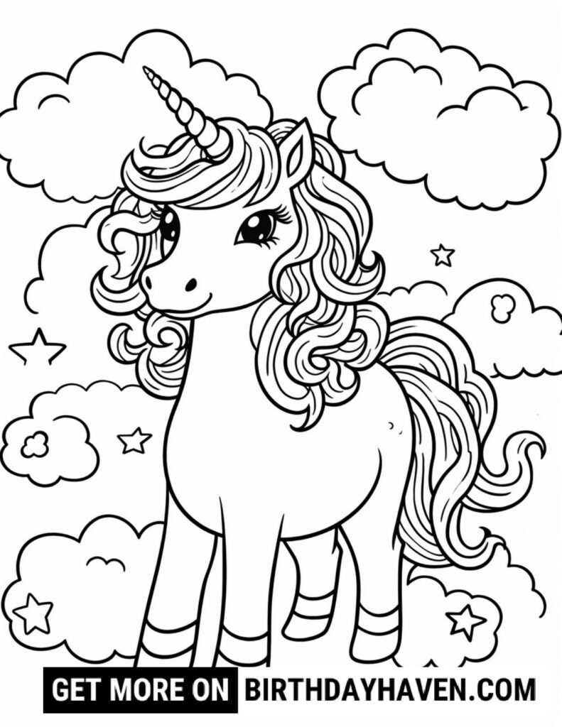 cartoon kawaii coloring pages