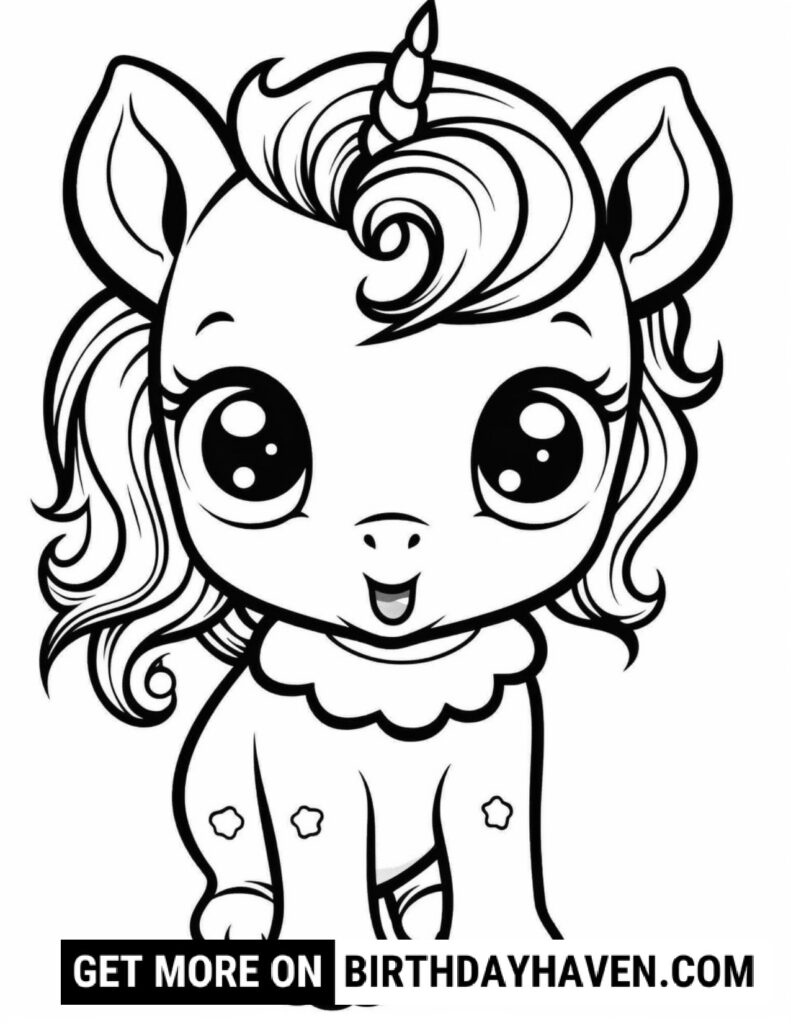 Kawaii coloring pages 3