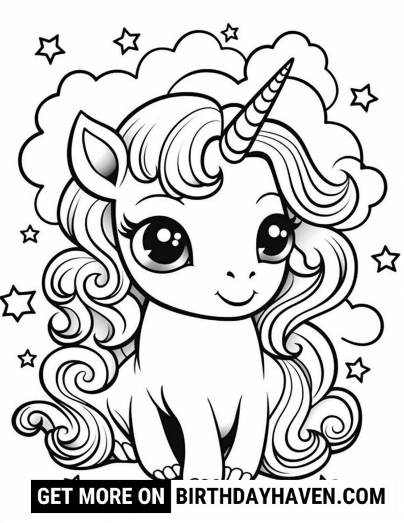Kawaii coloring pages 4