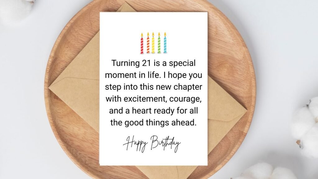 21st Birthday Card Mockup 1